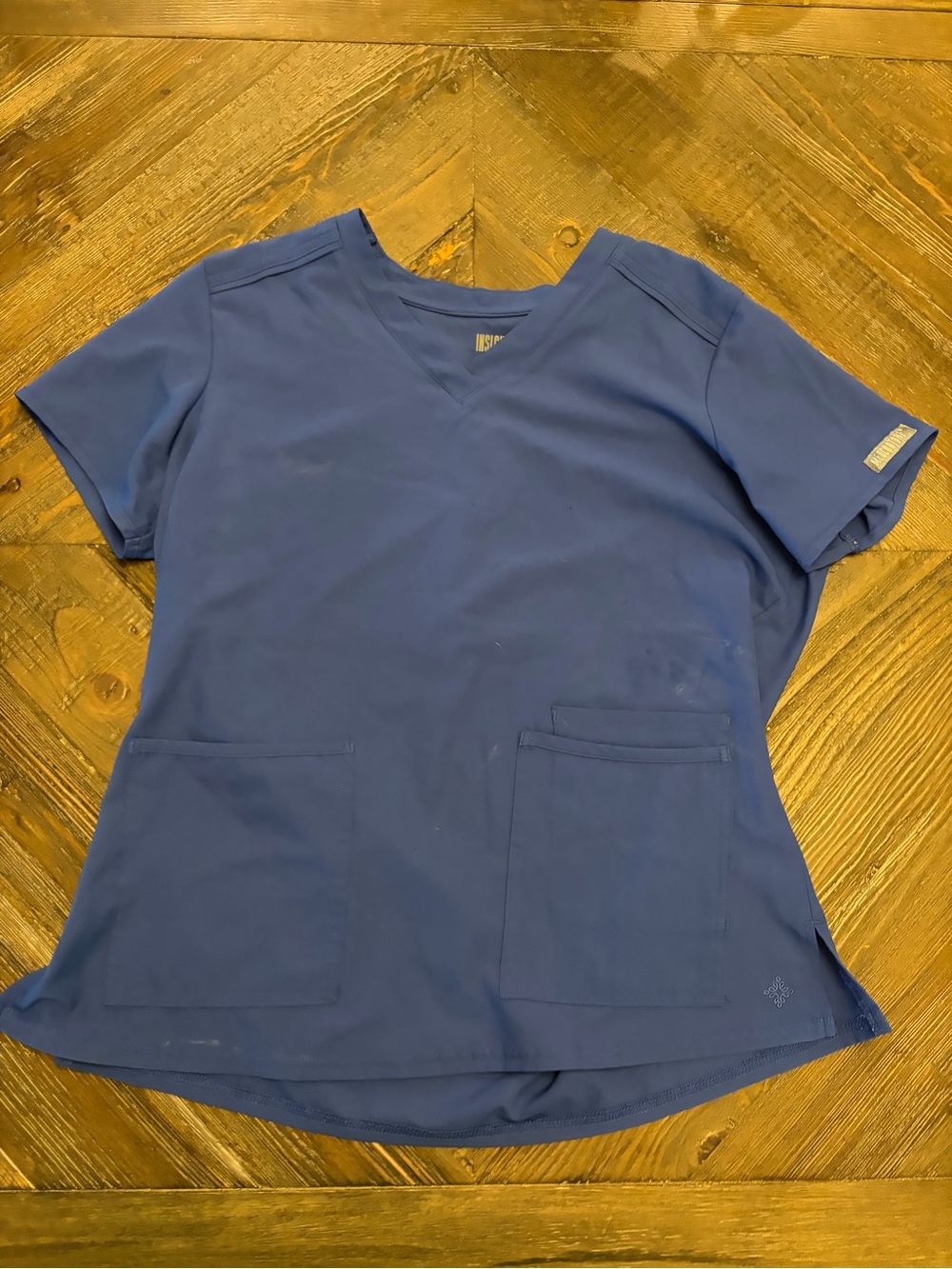 Women’s V-Neck Medical Scrub jogger set - Blue